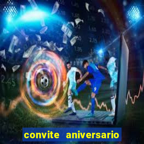 convite aniversario infantil futebol