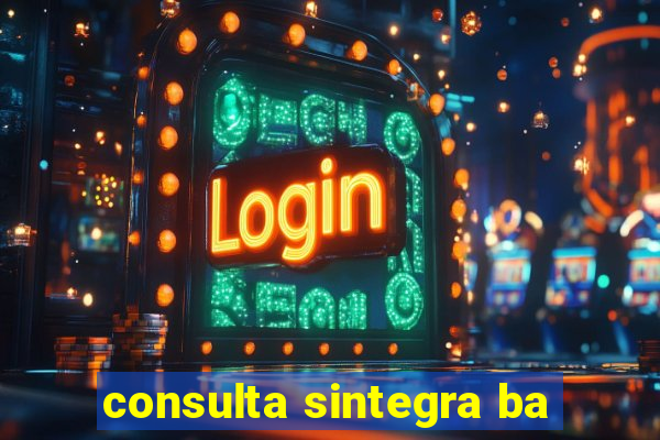 consulta sintegra ba