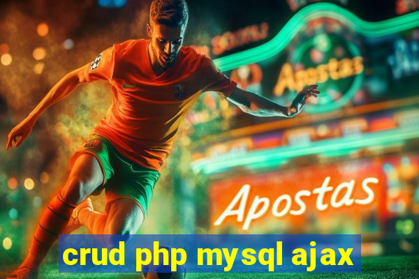 crud php mysql ajax