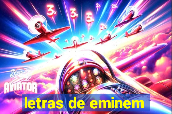 letras de eminem