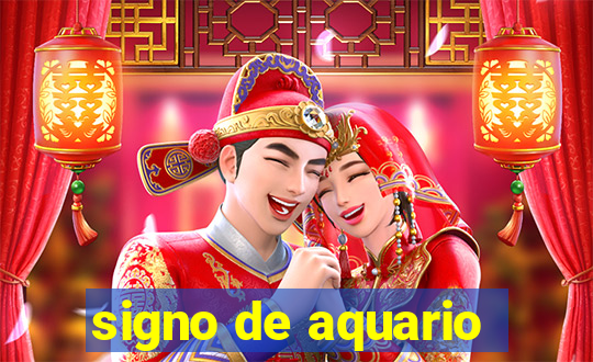 signo de aquario