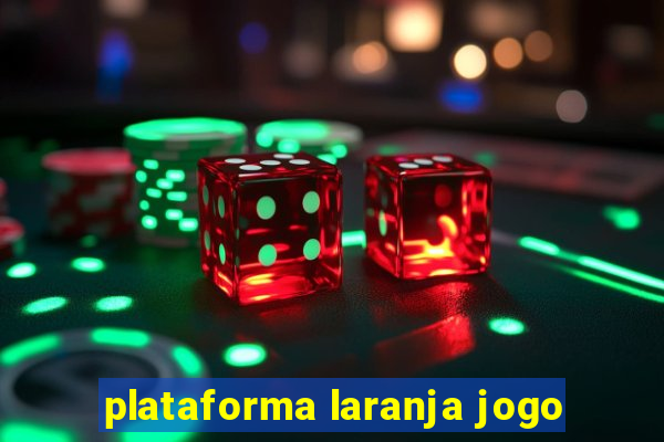 plataforma laranja jogo