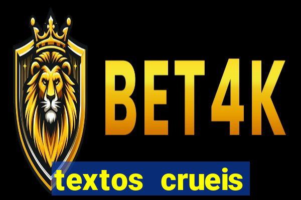 textos crueis demais pdf