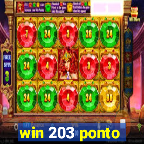 win 203 ponto