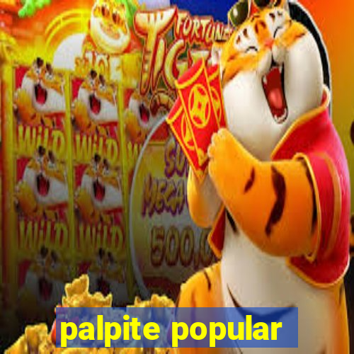 palpite popular