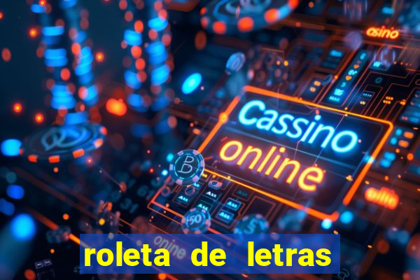 roleta de letras stop online