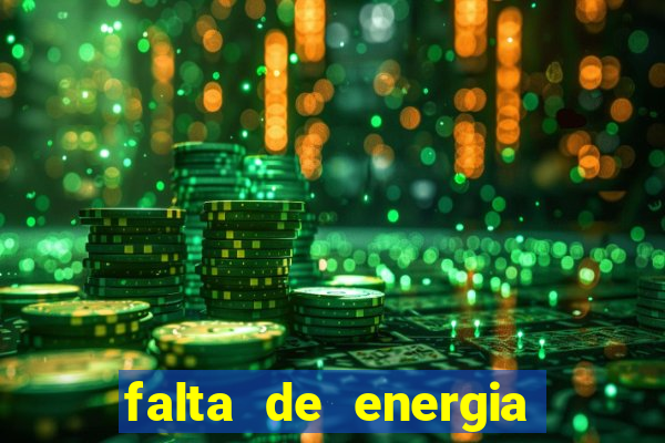 falta de energia em caucaia