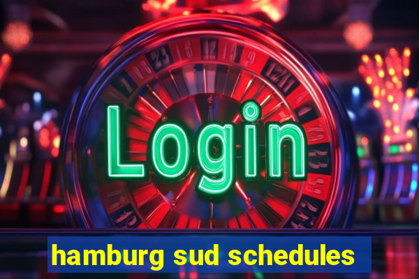 hamburg sud schedules