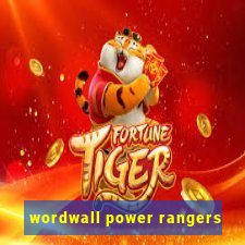 wordwall power rangers