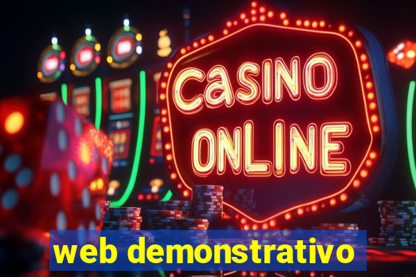 web demonstrativo