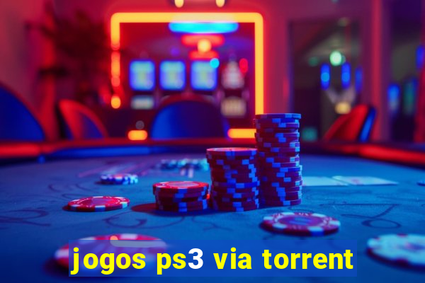 jogos ps3 via torrent