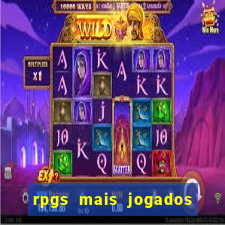 rpgs mais jogados do mundo