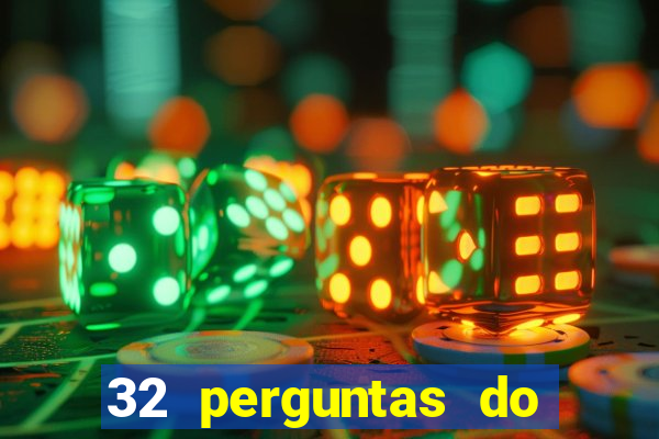 32 perguntas do livro do destino