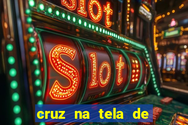 cruz na tela de cruz das