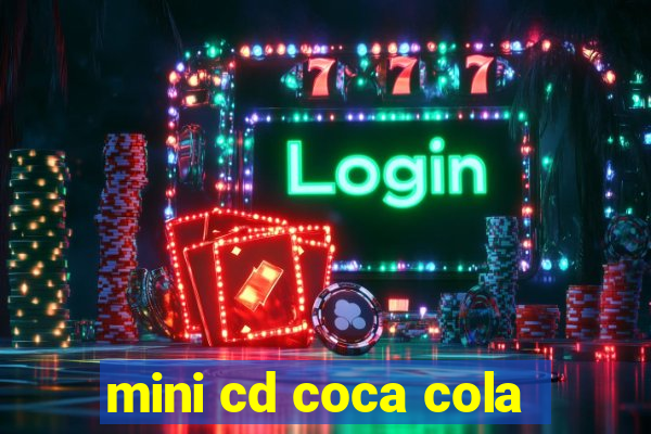 mini cd coca cola