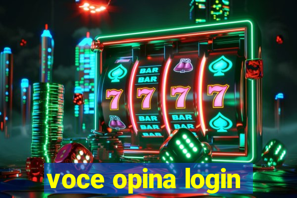 voce opina login