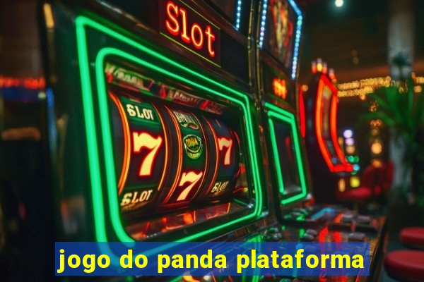 jogo do panda plataforma