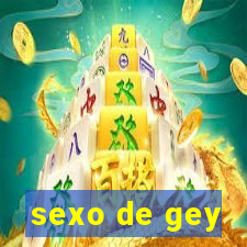 sexo de gey