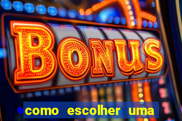 como escolher uma boa cartela de bingo