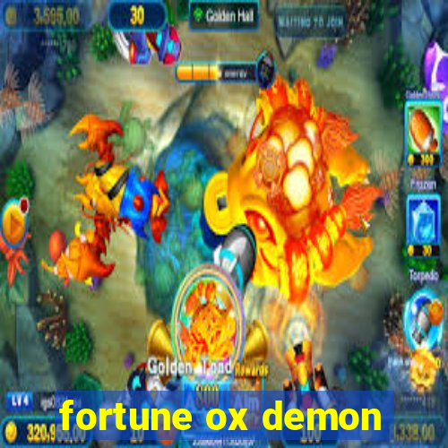 fortune ox demon